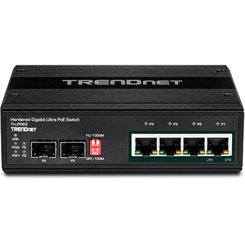 Switch Trendnet TI-UPG62 RJ-45 SFP Black image 2