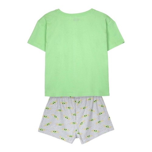 летняя пижама для мальчиков The Mandalorian Женщина Светло-зеленый image 2