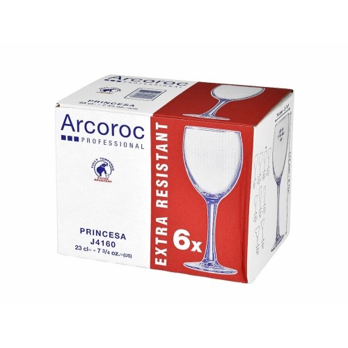 Wine glasses Arcoroc Princess 6 Units 23 cl image 2