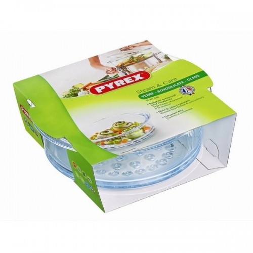 Krāsns Trauks Pyrex Steam&Care Caurspīdīgs Stikls image 2