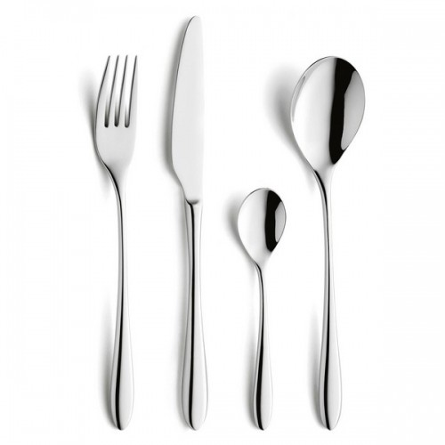 Set of Dessert Forks Amefa Cuba Steel Metal 20,2 cm image 2