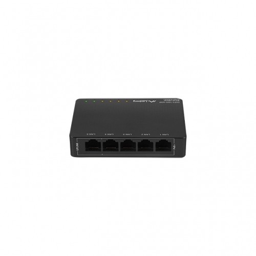 Lanberg Switch PoE DSP3-1005-60W  (5-port, 1Gb/s) image 2