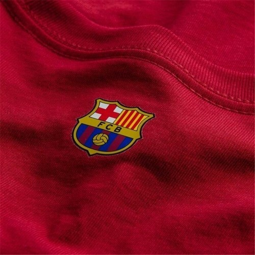 Child's Short Sleeve T-Shirt Nike FC Barcelona Club Red image 2