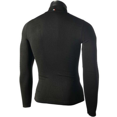 Mico Man Long Sleeves Mock Neck Shirt Extra Dry / Melna / XL / XXL image 2