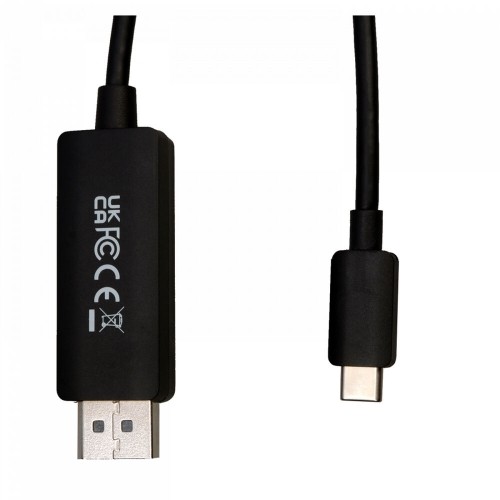 USB C to DisplayPort Adapter V7 V7USBCDP14-1M        1 m 8K Ultra HD image 2