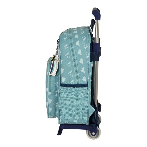 Школьный рюкзак с колесиками National Geographic Below Zero Синий (28 x 34 x 10 cm) image 2