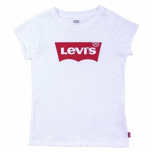 Child's Short Sleeve T-Shirt Levi's Batwing B White image 2