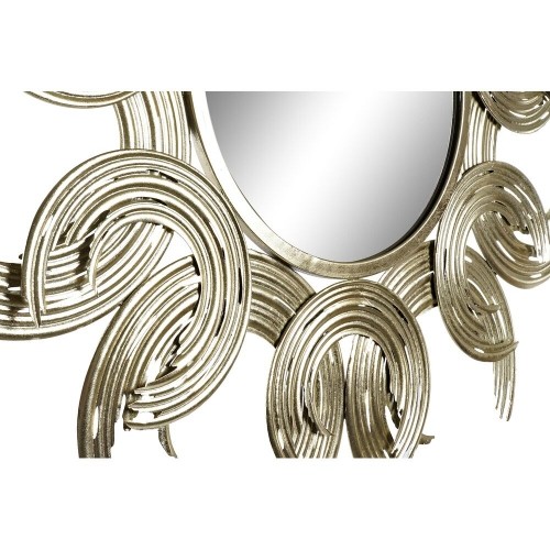 Sienas spogulis DKD Home Decor spogulis Bronza Metāls (96.5 x 3.8 x 96 cm) image 2
