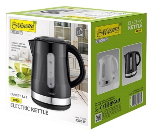 MAESTRO electric kettle 1,7 l MR-035-BLACK image 2