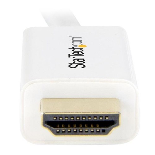 Mini DisplayPort to HDMI Adapter Startech MDP2HDMM1MW 4K Ultra HD 1 m image 2