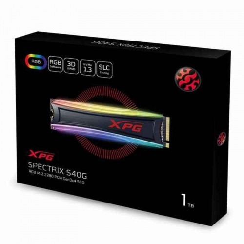 Hard Drive Adata XPG S40G m.2 1 TB SSD LED RGB image 2