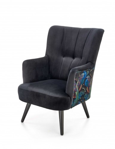 Halmar PAGONI chair color: black image 2