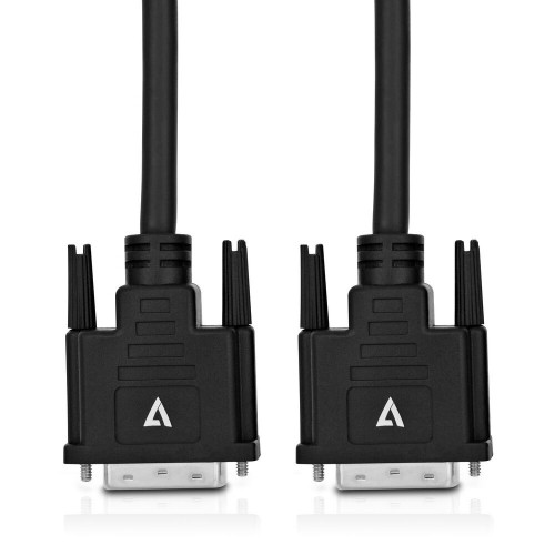 DVI Cable V7 V7DVIDVI-5M-BLK-1E   Black 5 m image 2