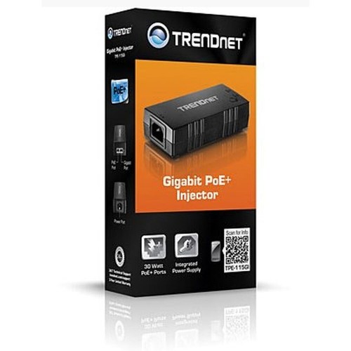 Инжектор PoE Trendnet TPE-115GI            Чёрный image 2