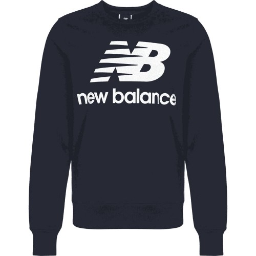 Men’s Sweatshirt without Hood New Balance MT03560 Navy image 2