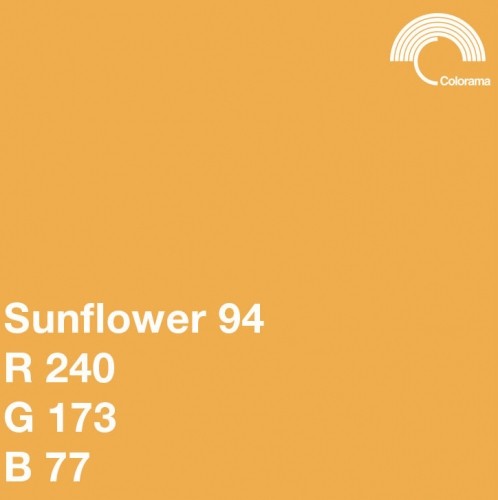 Colorama бумажный фотофон 1.35x11 м, sunflower (594) image 2