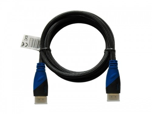 Savio CL-48 HDMI cable 2 m HDMI Type A (Standard) Black,Blue image 2