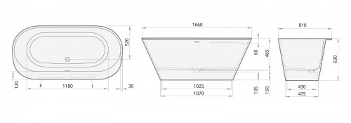 PAA DECO RIM GRAPHITE VADERIS/01 SilkStone  image 2