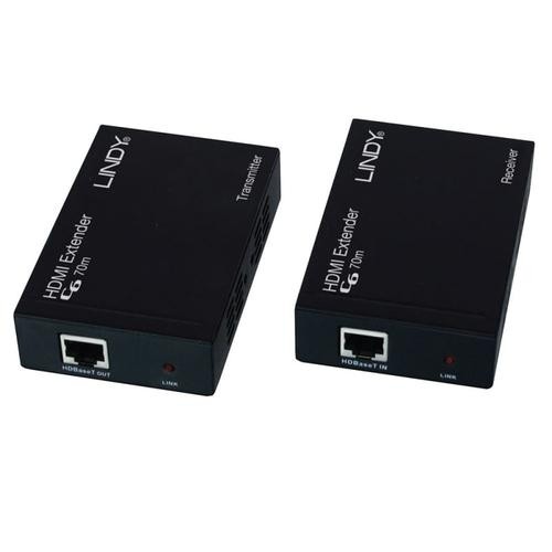 Lindy 38139 AV extender AV transmitter &amp; receiver Black image 2