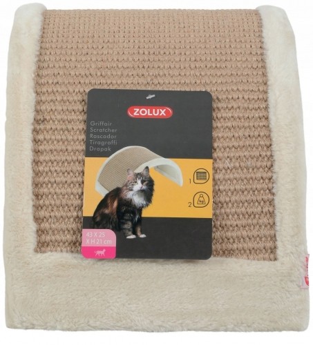 Zolux Semicircular cat scratching post - beige image 2