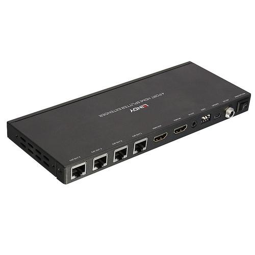 Lindy 50m Cat.6 4 Port HDMI &amp; IR Splitter Extender image 2