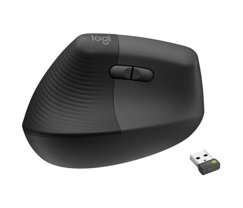 Logitech Lift for Business mouse Left-hand RF Wireless+Bluetooth Optical 4000 DPI image 2