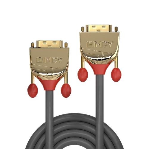 Lindy 2m DVI-D Dual Link Cablel, Gold Line image 2