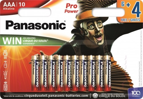 Panasonic Batteries Panasonic Pro Power батарейки LR03PPG/10B (6+4шт) image 2