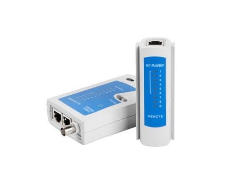 Lanberg NT-0401 network cable tester UTP/STP cable tester Blue, White image 2