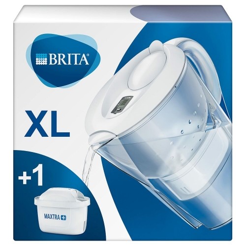 Filter jug Brita Marella Cool White Transparent Plastic 3,5 L (3,5 L) image 2