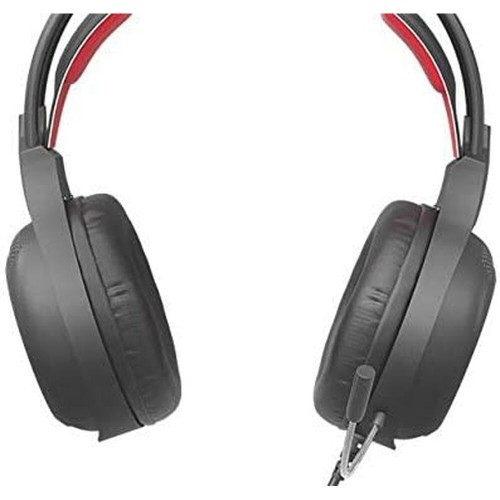 Headphones with Microphone Genesis Radon 300 Black Red image 2