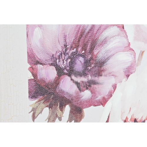 Glezna DKD Home Decor Rožu (2 gb.) (70 x 3 x 70 cm) image 2