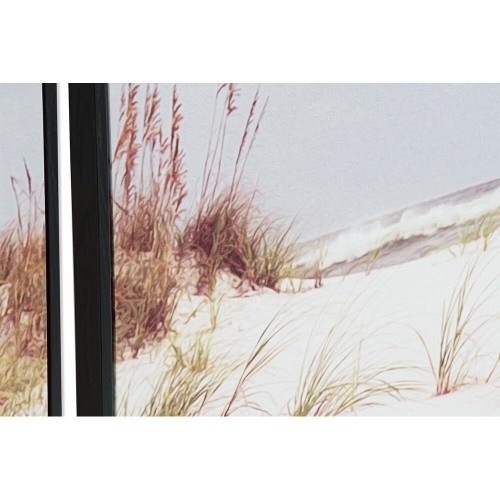 Canvas DKD Home Decor Pludmale Vidusjūra (120 x 2,8 x 80 cm) (3 pcs) (2 gb.) image 2