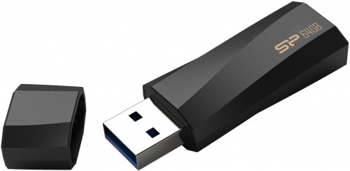 Silicon Power flash drive 64GB Blaze B07 USB 3.2, black image 2