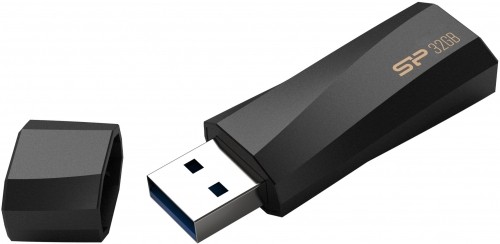 Silicon Power flash drive 32GB Blaze B07 USB 3.2, black image 2