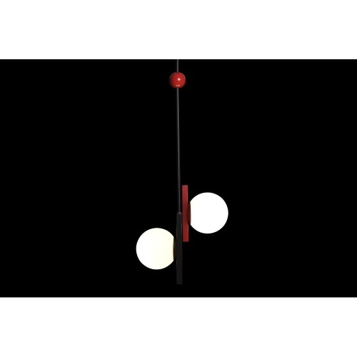 Потолочный светильник DKD Home Decor Красный Чёрный Белый 40W 220 V (44 x 44 x 120 cm) image 2