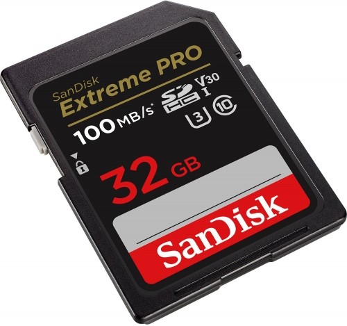 Sandisk memory card SDHC 32GB Extreme Pro UHS-I V30 image 2