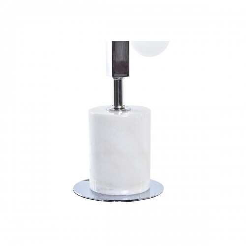 Настольная лампа DKD Home Decor Серебристый Белый 220 V современный (15 x 15 x 68 cm) image 2
