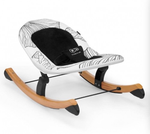 KINDERKRAFT bouncer FINIO black/white image 2