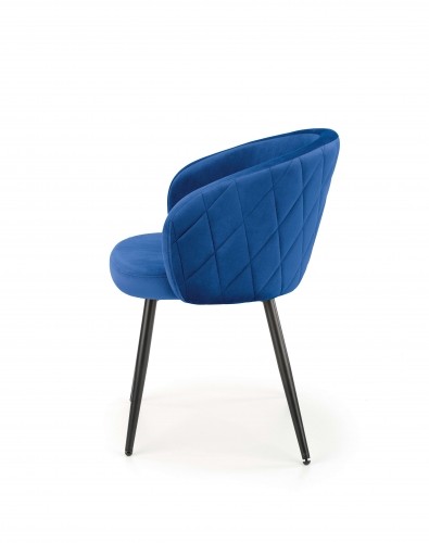 Halmar K430 chair color: dark blue image 2