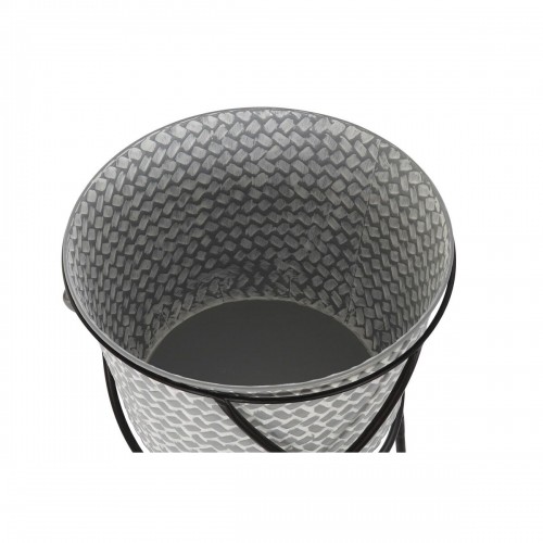 Набор горшков DKD Home Decor Чёрный Серый Металл Железо (37 x 37 x 82 cm) image 2
