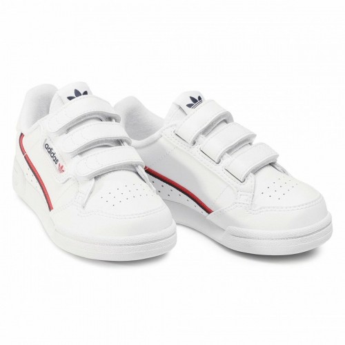 Children’s Casual Trainers CONTINENTAL 80 CF Adidas EH3222 White image 2