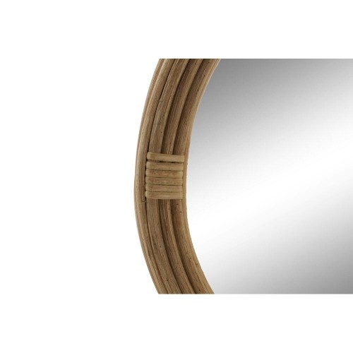 Настенное зеркало DKD Home Decor Зеркало Коричневый ротанг (41 x 2 x 83 cm) image 2