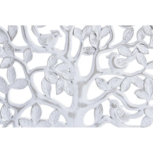 Настенный декор DKD Home Decor Дерево MDF Белый (80 x 2 x 80 cm) image 2