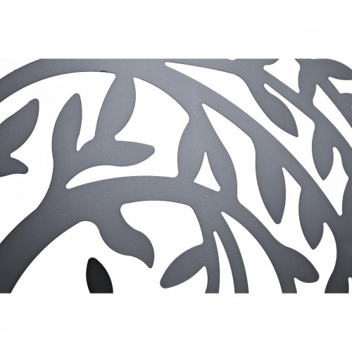 Настенный декор DKD Home Decor Чёрный Дерево Металл Белый традиционный (98 x 1 x 98 cm) (100 x 1 x 100 cm) (2 штук) image 2