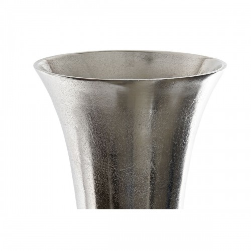 Vase DKD Home Decor Silver Aluminium Modern (24 x 24 x 104 cm) image 2