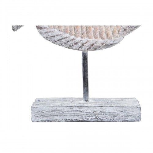 Dekoratīvās figūriņas DKD Home Decor Dabisks Pelēks Sveķi Zivis Vidusjūra (27,4 x 9 x 32 cm) image 2