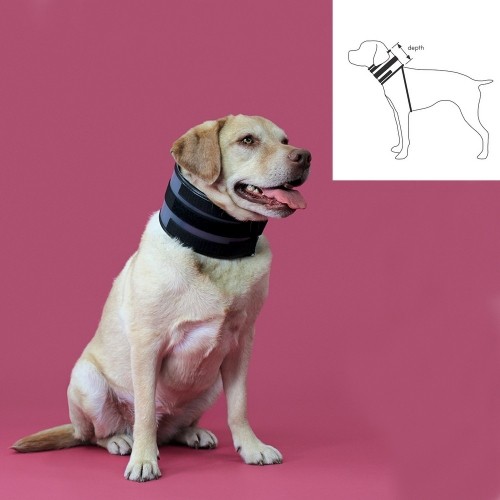 Cervical Collar for Dogs KVP Black (13-48 cm) image 2