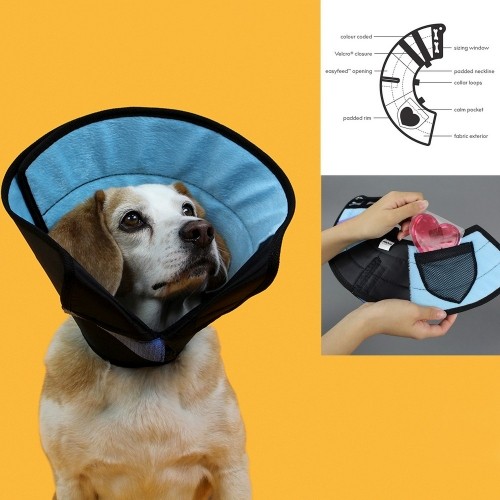 Elizabethan Dog Collar KVP Calmer Multicolour (20-28 cm) image 2