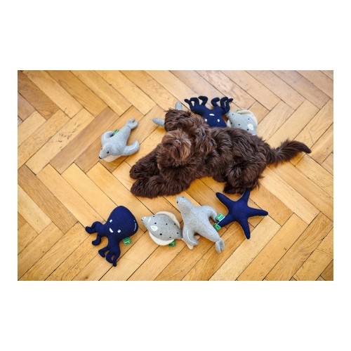 Dog toy Hunter Skagen Grey Fish image 2